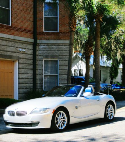 Florida 2006 bmw z4 (z series) 3.0i roadster convertible rag top