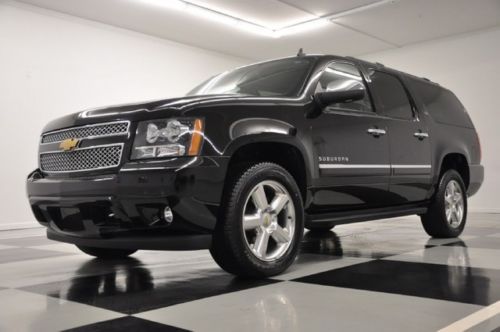 4x4 ltz navigation cooled leather sunroof camera 2012 2013 black suburban 4wd