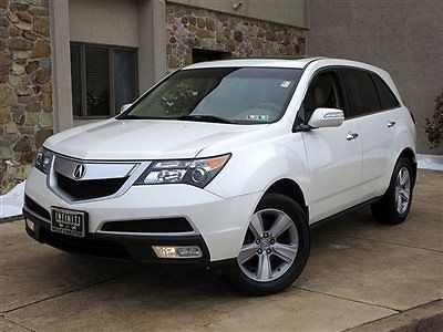 2010 acura mdx awd leather, sunroof