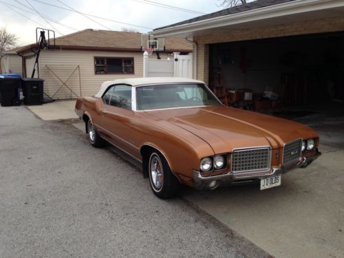 1972 oldsmobile cutlass supreme convertible
