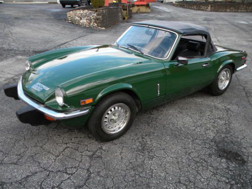 1977 triumph spitfire 1500, mint, 100 pics, restored, hardtop, 45k miles, nice!