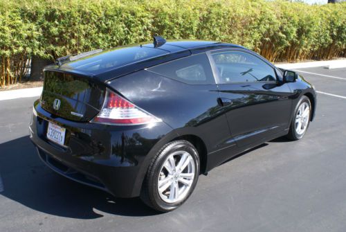 2012 honda cr-z ex hatchback 2-door 1.5l hybrid black navigation low miles!!!!!