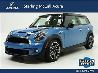 2013 mini cooper clubman s panoramic roof leather seats cd one owner warranty!