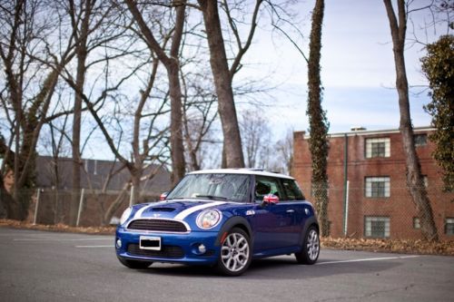 2007 mini cooper s (turbo) - fun, 29/36mpg, lightning blue, no reserve auction