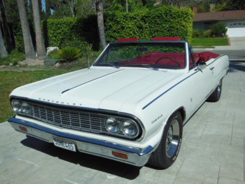 1964 chevrolet chevelle malibu ss convertible, restored, numbers matching