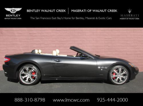 2013 maserati granturismo convertible 1 owner low miles!