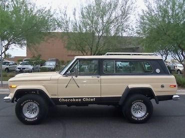 1981 cherokee chief 2 door