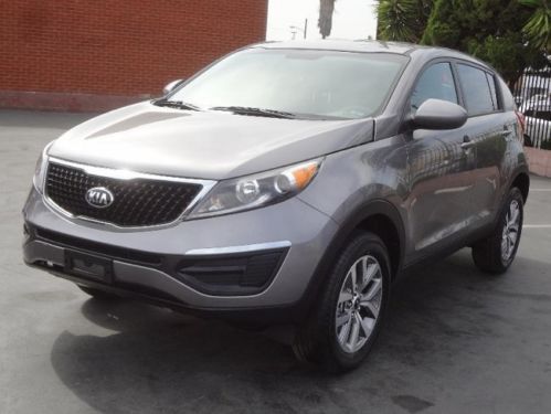 2014 kia sportage lx damaged salvage runs! cooling good economical wont last!!