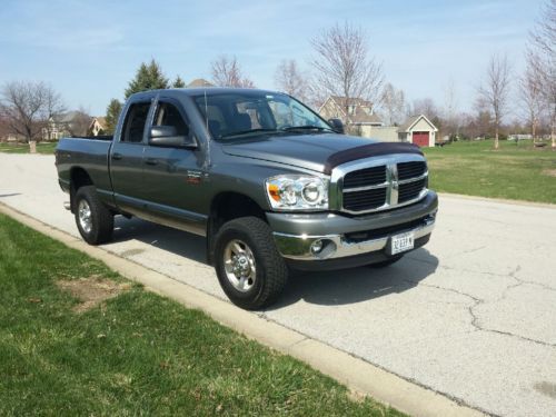 2007 dodge ram 2500 cummins 5.9l diesel 4x4 quad cab low low miles