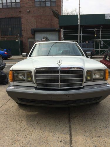 1983 mercedes-benz 300sd turbo diesel 126 body style *no reserve*