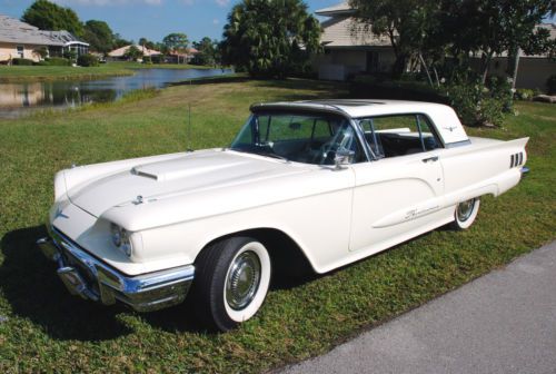 1960 ford thunderbird w/factory sun roof and 390 v8