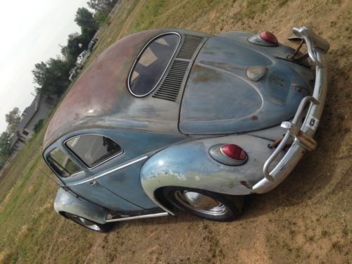 1955 vw oval euro beetle bug in good condition