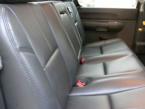 2011 CHEVY SILVERADO HD 2500 4X4 BLACK WITH BLACK INTERIOR, US $34,900.00, image 4