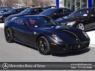 Low miles 7k 2007 ferrari 599 gtb fiorano coupe *f1 *carbon fiber trim *20&#034; hres