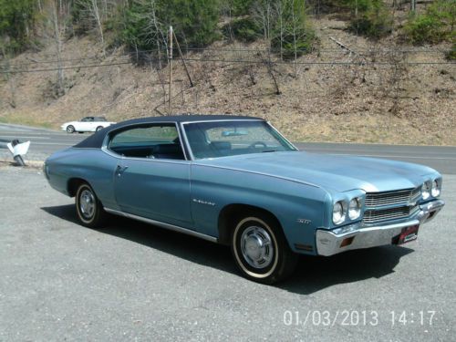 1970 chevrolet chevelle malibu hardtop 2-door original