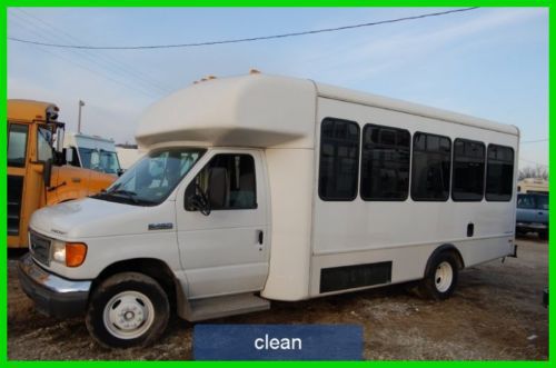 2006 e450 starcraft wheelchair shuttle van bus transport braun inspected clean