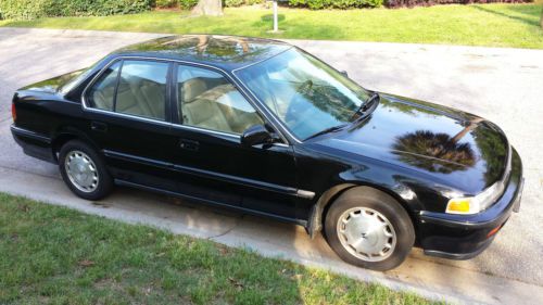 1992 honda accord ex: &lt;37k miles, excellent condition, full leather, power