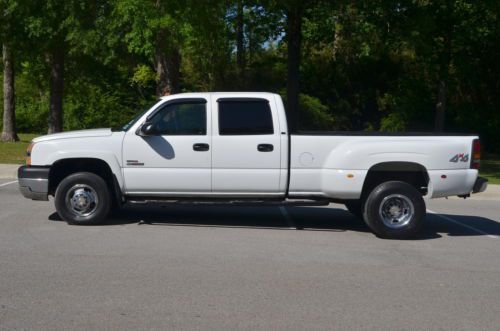 2003 chevrolet silverado 3500 crew cab 4x4 6.6l diesel no accidents