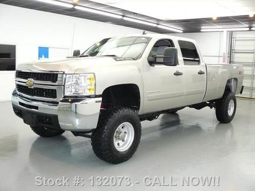 2008 chevy silverado 3500hd lt crew z71 4x4 lifted 11k  texas direct auto