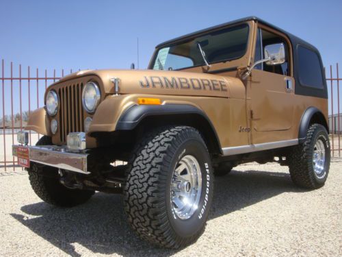 1982 jeep cj7 jamboree edition 30th anniversary cj-7 w/ ac hardtop survivor cj 7