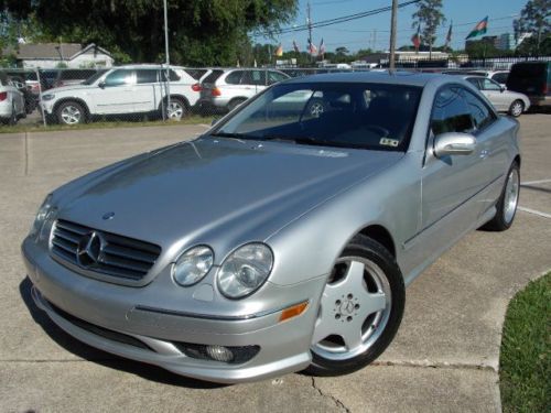 Cl500 coupe nav cd 2 door air conditioning alarm am/fm radio antilock brakes