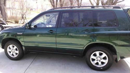 2002 toyota highlander limited sport utility 4-door 3.0l