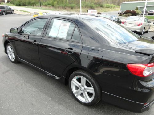 Certified 2013 Corolla S Power Sunroof 1 Owner Black Sand Pearl Automatic Video, US $17,900.00, image 5