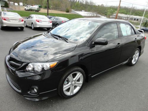 Certified 2013 Corolla S Power Sunroof 1 Owner Black Sand Pearl Automatic Video, US $17,900.00, image 7