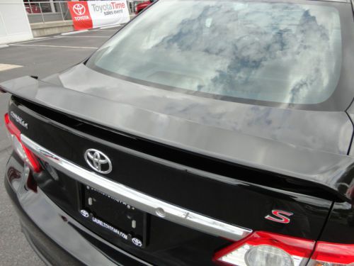 Certified 2013 Corolla S Power Sunroof 1 Owner Black Sand Pearl Automatic Video, US $17,900.00, image 15
