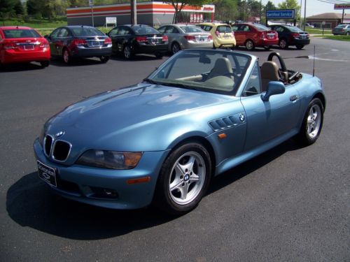 1998 bmw z3 roadster convertible 5 speed manual 1.9l 4cyl runs/drives great look