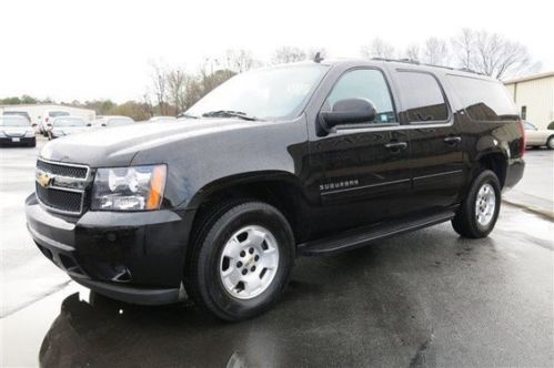 2013 chevrolet suburban 8 passenger black leather sunroof florida driven!!