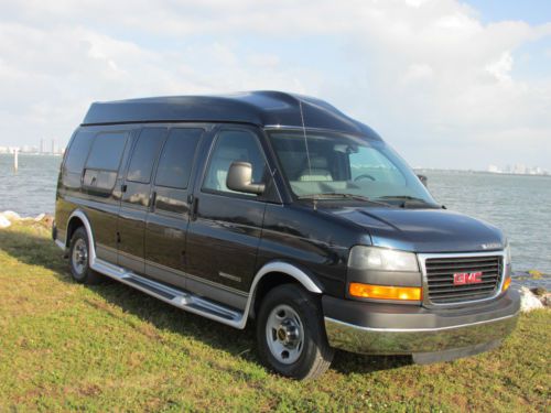 2005 gmc savana 2500 extended  hi-top conversion van