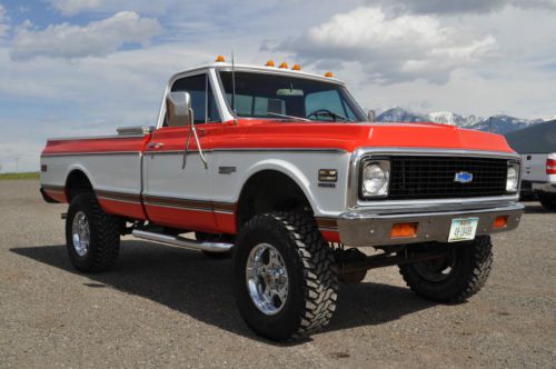 1971 chevy cheyenne super k20 4x4  *no reserve* 1970 1969 1968 1967 1972