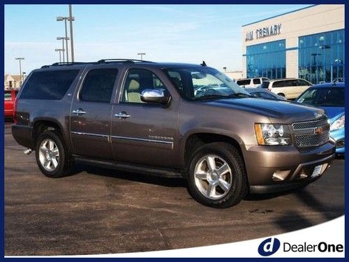 Suburban ltz, dvd navi, 13k miles, $57k msrp, 3rd row, 2.95% apr financing!