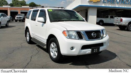 2008 nissan pathfinder se 4x4 sport utility automatic 4wd suv leather sunroof v6