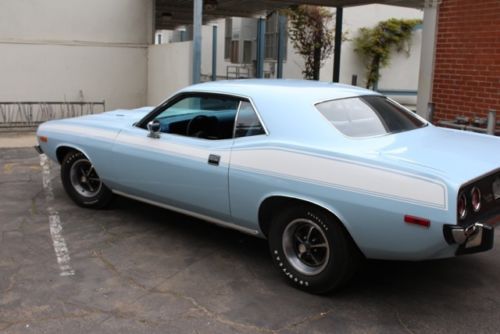 1973 plymouth barracuda 340, 4sp numbers matching barn find restored to original