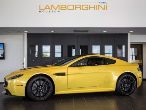 2015 aston martin v12 vantage s bang olufsen nav lightweight wheels yellow tang