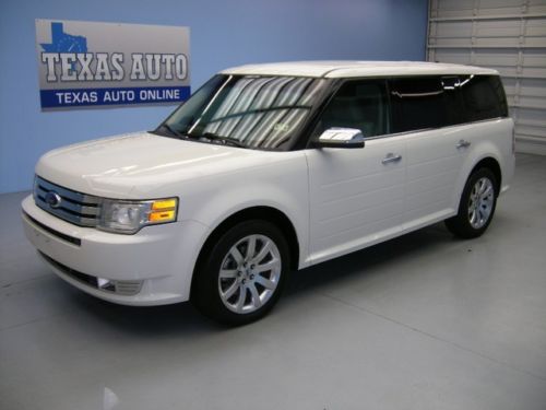 We finance!!!  2010 ford flex limited nav heated leather sync sony texas auto!!