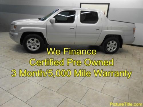 07 ridgeline rtl 4wd gps navi sunroof heated seats warranty we finance texas