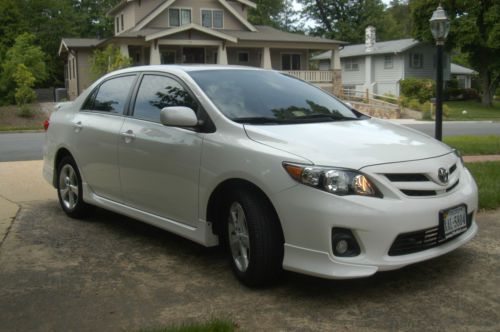 2011corolla 4door sedan s