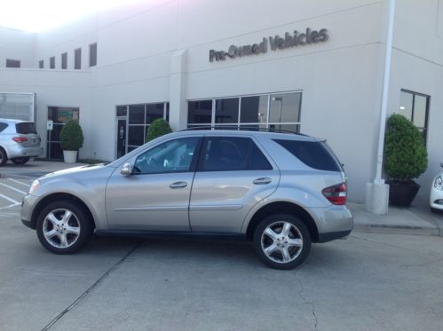 2008 mercedes benz ml 350 navigation sunroof