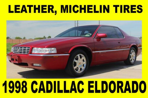 1998 cadillac eldorado,clean title,rust free,michelin tires