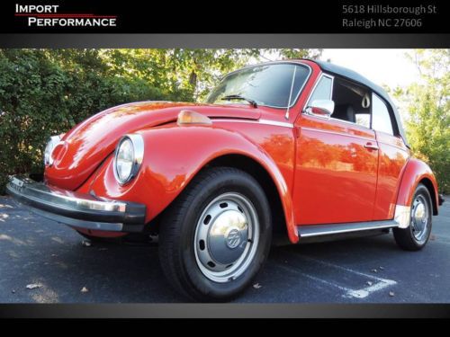 Volkswagen beetle convertible  1974