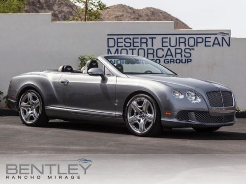 Cpo 2012 bentley continental gtc convertible hallmark naim nav camera