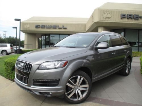 2013 audi q7 premium plus navi panoramic roof 13k miles call greg 888-696-0646