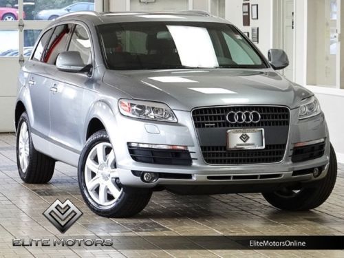 07 audi q7 4.2l quattro bose 7-passenger rear climate pano roof