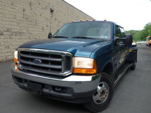 Ford f-350 xlt crew cab 4x4 7.3l diesel automatic dually autocheck no reserve