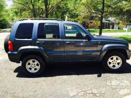 2002 jeep liberty limited sport utility 4x4 3.7l