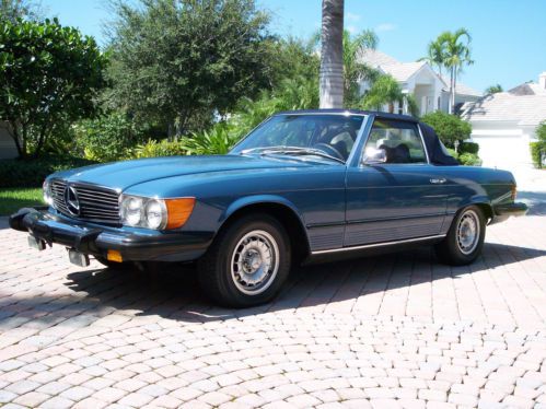 1975 450 sl 15,350 original miles. both tops. like new inside and out. med blue