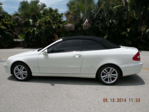 08 Mercedes CLK 350. White, only 21,000 miles., image 5